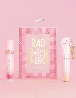 P. Louise P.Louise Crystal Bad Bitch Energy Lip Duo- Lip Conditioner|Lip Oil