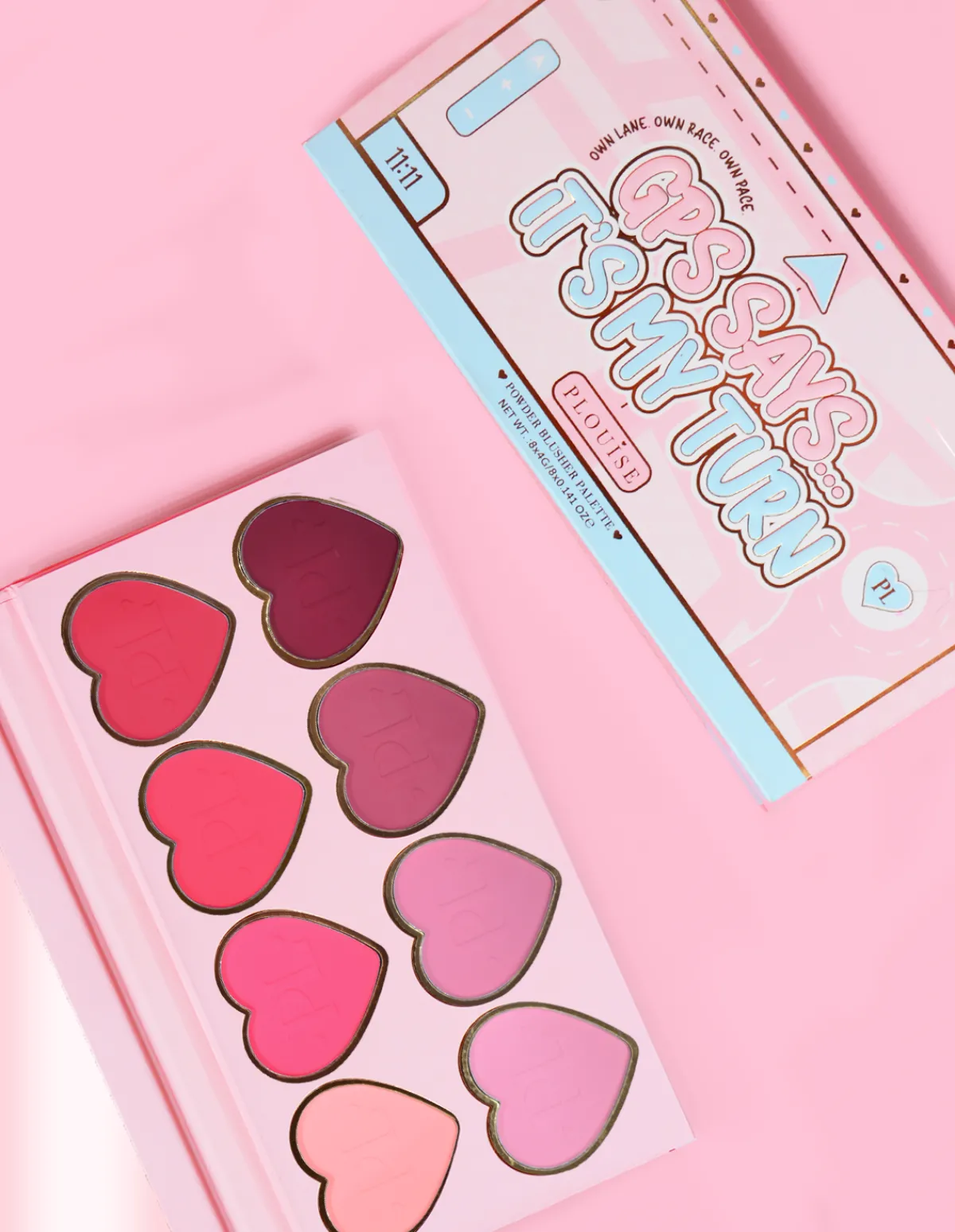 P. Louise P.Louise GPS Says Its My Turn Blusher Palette- Blush