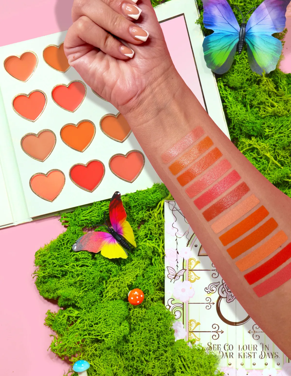 P. Louise P.Louise See Colour In Your Darkest Days Blusher Palette- Blush