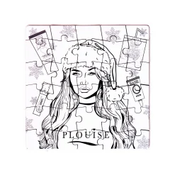 P. Louise P.Louise The Missing Piece Colouring Jigsaw Puzzles- Palettes